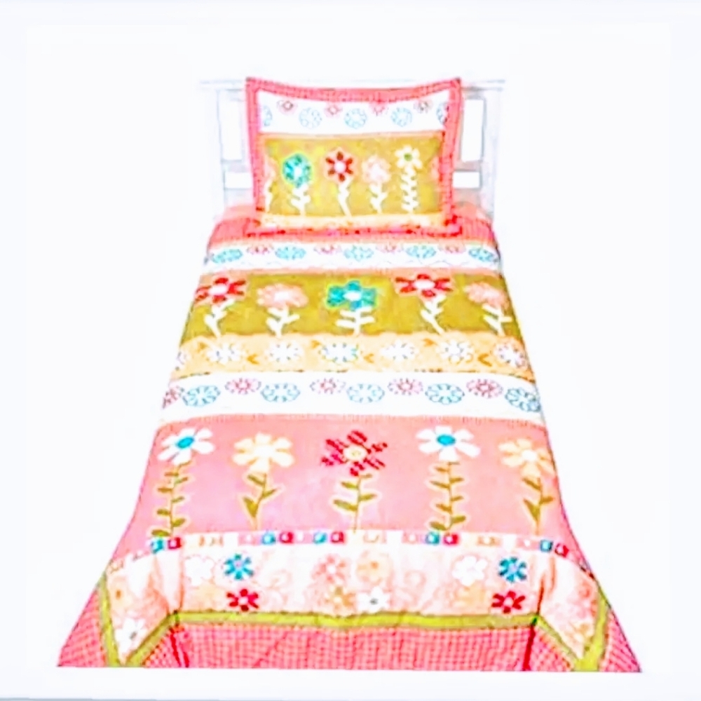 FULL/QUEEN PINK COMFORTER SET 2 Pc